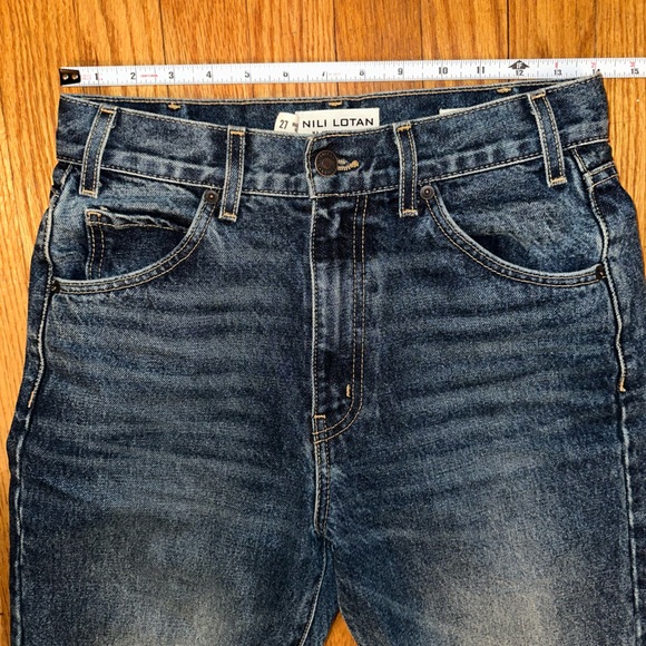 Nili Lotan Joan Jean, long raw hem, 27 - Picture 15 of 16